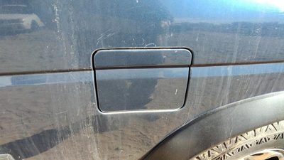 90-95 Nissan Pathfinder Fuel Tank Door With Hinge Gas Lid Oem Filler Blue