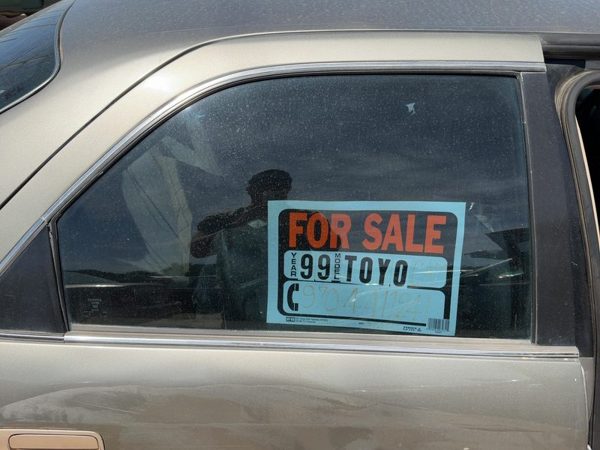 1997-2001 Toyota Camry Passenger Right Rear Side Window Door Glass Oem Back — photo 1