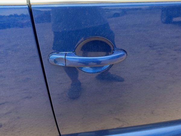 03-10 Vw Beetle Convertible Passenger Right Front Outside Door Handle Oem Blue — photo 2