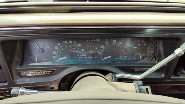 1991-1993 Buick Park Ave Ultra Speedometer Cluster Instrument Gauges Panel Dash — photo 3