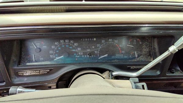 1991-1993 Buick Park Ave Ultra Speedometer Cluster Instrument Gauges Panel Dash — photo 4