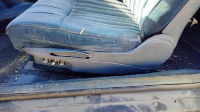 88-91 Olds Cutlass Cierra Driver Left Side Power Seat Switch With Trim Panel Oem
