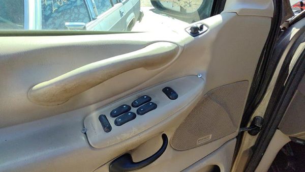 00-02 Expedition Driver Left Front Door Trim Panel With Master Switch Tan Fh — photo 3