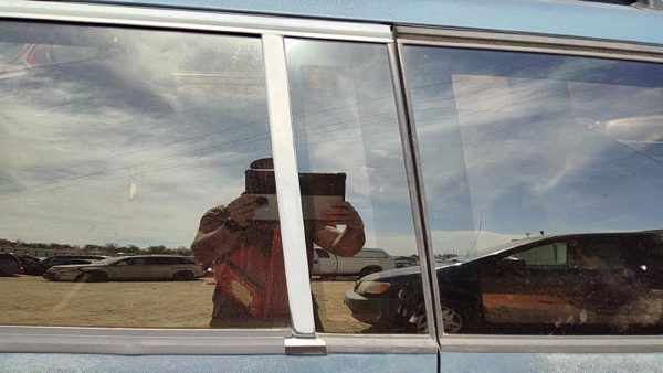 91-94 S10 Blazer Driver Left Rear Vent Window Back Door Glass With Frame Oem — photo 2