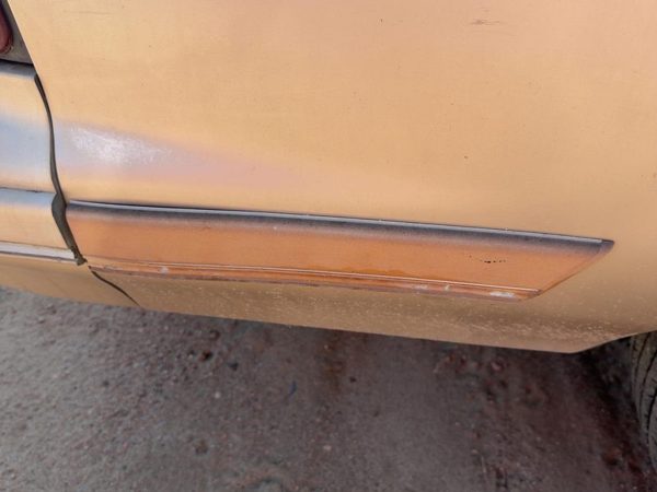 93 Century Passenger Right Rear Moulding On Quarter Panel Oem 4-Door Sedan Gold — photo 3