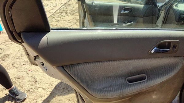 96-97 Honda Accord Driver Left Rear Door Trim Panel With Switches Back Gray F — photo 2