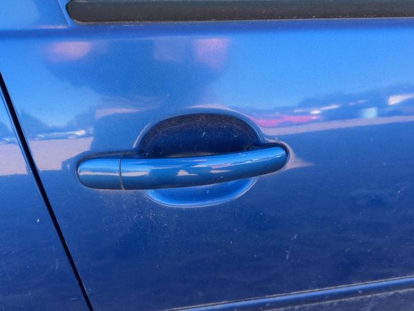2000-2011 Vw Jetta Passenger Right Front Outside Door Handle Oem Blue — photo 2