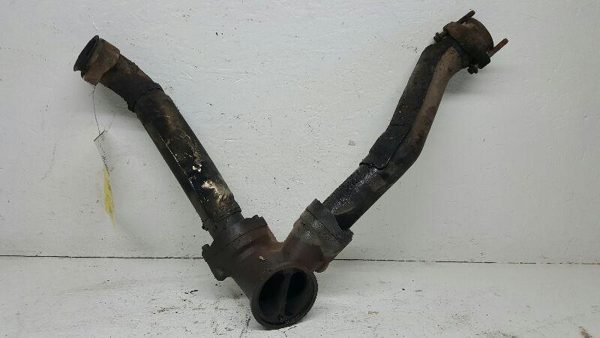 01 Ford F250 Super Duty Exhaust Cross Y Pipe Crossover Manifold 7.3L Powerstroke — photo 2