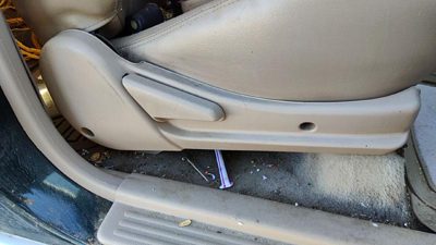 1998-2002 Honda Passport Passenger Right Side Seat Trim Panel Oem Bge Beige