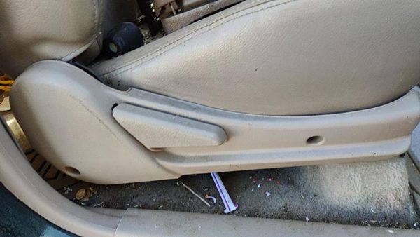 1998-2002 Honda Passport Passenger Right Side Seat Trim Panel Oem Bge Beige — photo 3