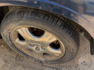 01-02 Pt Cruiser 16" Wheel Oem Factory 5 Spoke Rim #3 16X6 Chrome Dimples