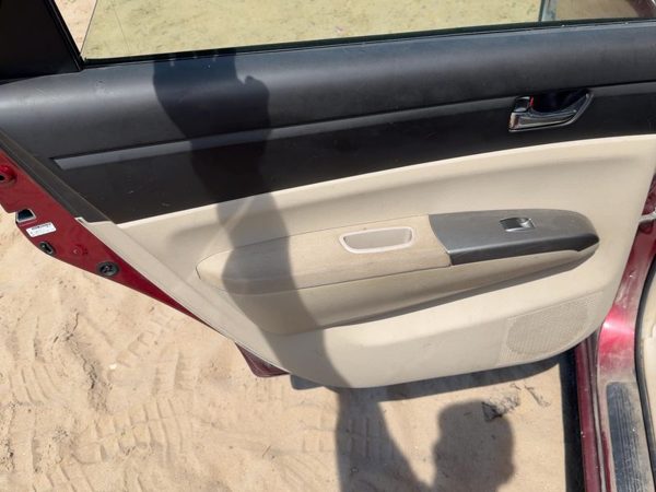 04-05 Prius Driver Left Rear Door Trim Panel With Switches Back Brown/Ivory Fa08 — photo 1