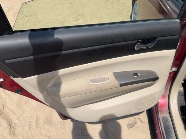 04-05 Prius Driver Left Rear Door Trim Panel With Switches Back Brown/Ivory Fa08 — photo 4