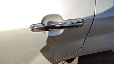 2001-2006 Acura Mdx Driver Left Rear Outside Door Handle Oem Back Silver