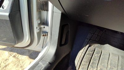 2006-2010 Vw Passat Driver Left Lower Kick Trim Panel Oem Qq Black
