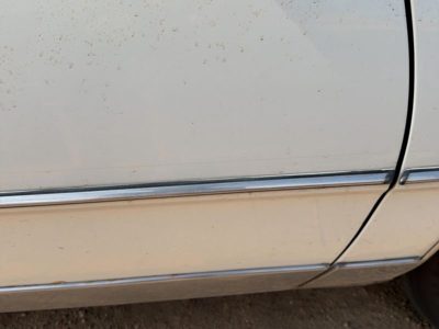 1986 Oldsmobile 98 Passenger Right Front Upper Moulding From Door Oem Trim Strip