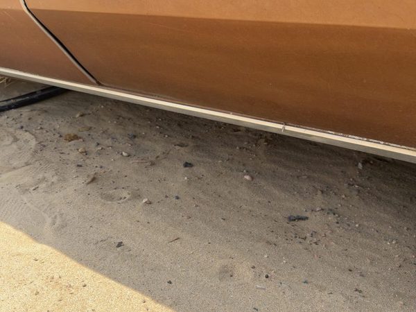 1974 Chevy Impala Driver Left Lower Rocker Panel Moulding Side Skirt Oem — photo 2