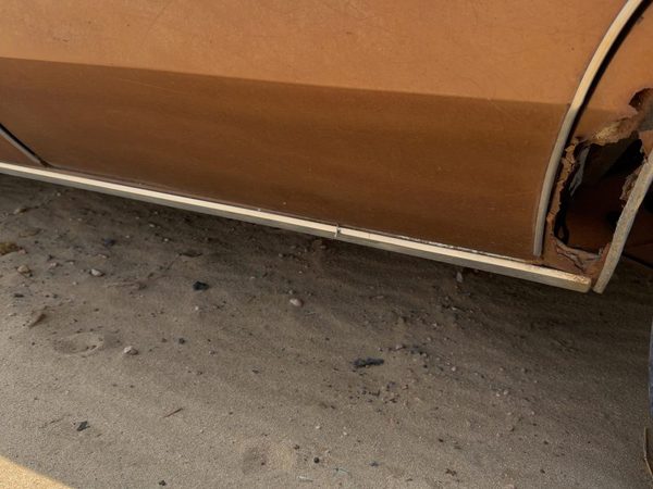 1974 Chevy Impala Driver Left Lower Rocker Panel Moulding Side Skirt Oem — photo 7