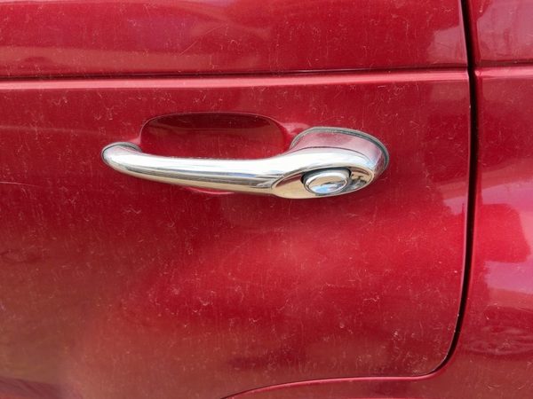 2001-2010 Chrysler Pt Cruiser Driver Left Rear Outside Door Handle Oem Back — photo 1