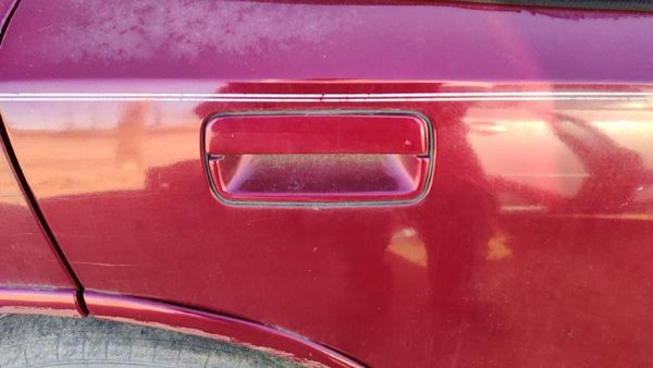 96-99 Olds 88 Passenger Right Rear Outside Door Handle Oem Back Red — photo 1
