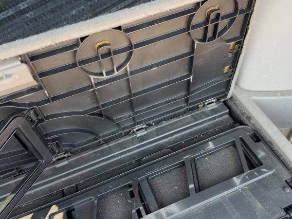 2002-2007 Saturn Vue Redline Rear Trunk Cargo Carpet Cover Oem Gray 17D — photo 8