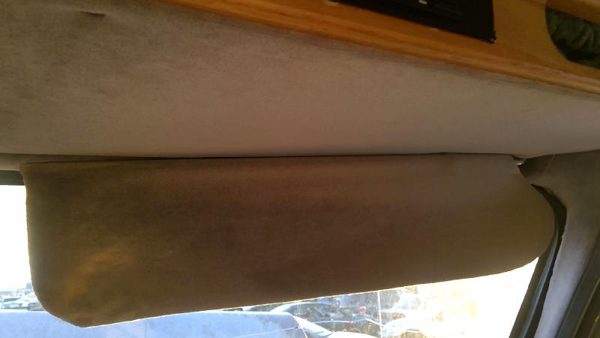 75-95 Chevy G20 Van Passenger Right Sun Visor Oem Blue — photo 9