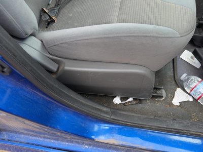 2007-2012 Nissan Sentra Passenger Right Side Seat Trim Panel Oem Charcoal X