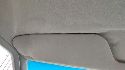 86-91 Olds 88 Driver Left Sun Visor Oem Gray