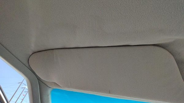 86-91 Olds 88 Driver Left Sun Visor Oem Gray — photo 2
