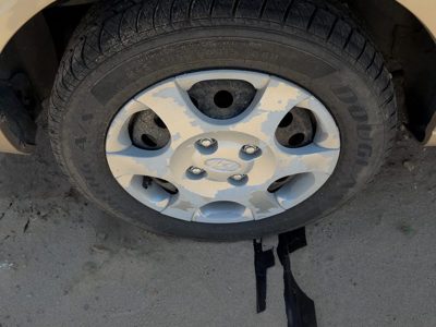 2001-2003 Hyundai Elantra Wheel Cover 6 Spoke 529602D100