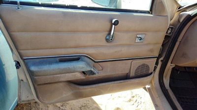 1984-1987 Ford Tempo Driver Left Front Door Trim Panel Manual Windows Tan