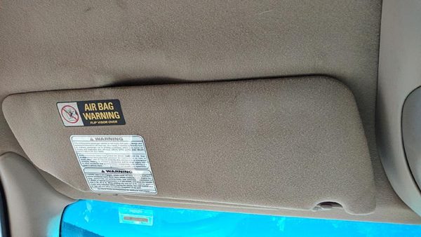 2000-2002 Ford Expedition Driver Left Sun Visor Oem Tan Fh Yl1Z7804105Aaa — photo 1