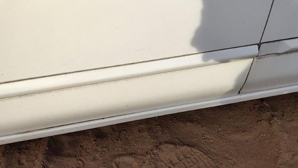 02-04 Nissan Sentra Driver Left Front Moulding From Door Trim Strip White Qm1 — photo 5