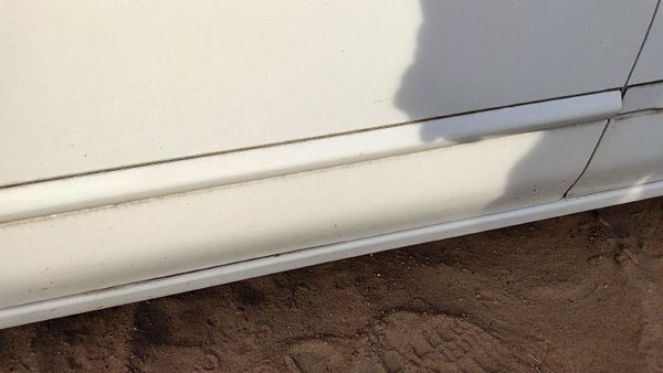 02-04 Nissan Sentra Driver Left Front Moulding From Door Trim Strip White Qm1 — photo 4