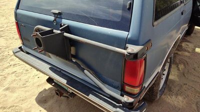 83-94 Chevy S10 Blazer Spare Tire Carrier Oem Swing Out Rear