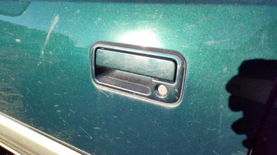 2000-02 Honda Passport Driver Left Front Outside Door Handle Hgm Huntsman Green