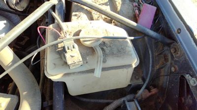 80-84 Deville Sedan Windshield Washer Fluid Reservoir With Pump Oem Wiper Tank