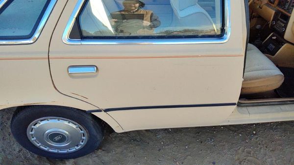 1984 Ford Tempo Rear Door RH Tan — photo 4