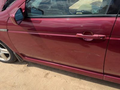 2005 Acura TL Front Door LH Redondo Red R522PX