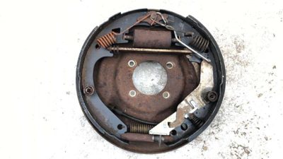 1984 Deville Sedan Driver Left Rear Brake Backing Plate Assembly Oem