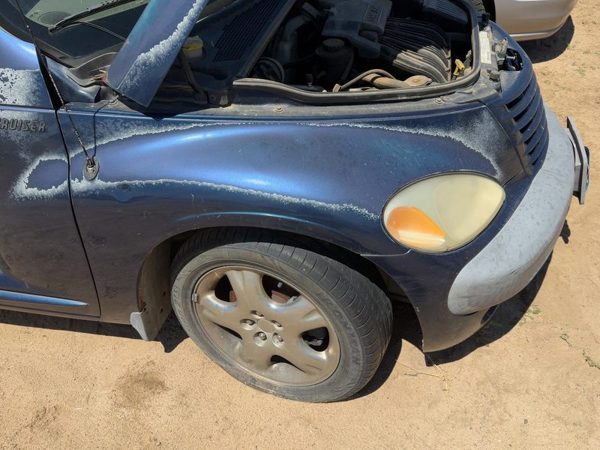 2001-2005 Chrysler Pt Cruiser Passenger Right Front Fender Oem Blue Pb7 — photo 2