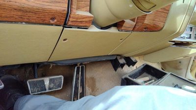 1980-1984 Cadillac Deville Lower Dash Under Column Knee Bolster Trim Panel Oem