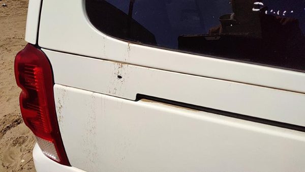 2005-2007 Chevy Uplander Passenger Right Rear Door Roller Moulding Oem White 50U — photo 5
