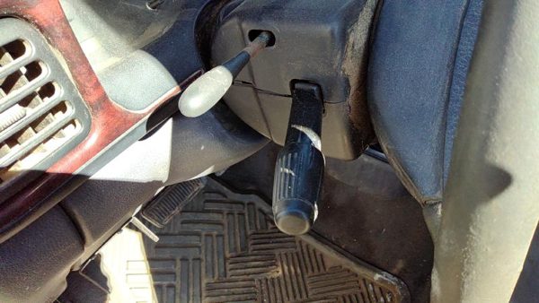 94-02 Ram 1500 Turn Signal Switch Windshield Wiper Column Control Lever Assembly — photo 2