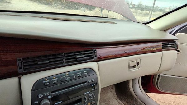 96-02 Eldorado Center Dash Heater Vent Assembly Ac Woodgrain Passenger Trim — photo 1