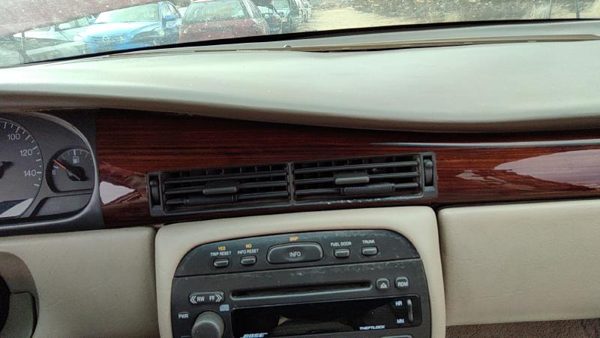 96-02 Eldorado Center Dash Heater Vent Assembly Ac Woodgrain Passenger Trim — photo 3