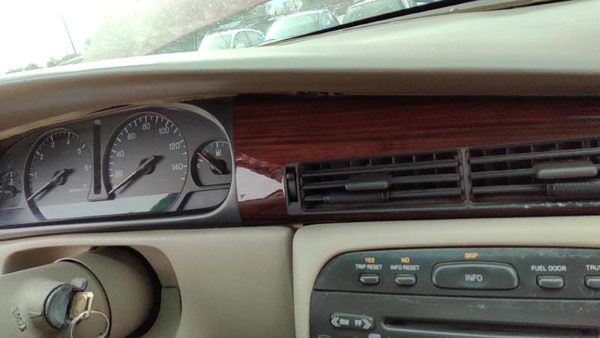 96-02 Eldorado Center Dash Heater Vent Assembly Ac Woodgrain Passenger Trim — photo 5