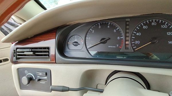 96-02 Eldorado Center Dash Heater Vent Assembly Ac Woodgrain Passenger Trim — photo 9