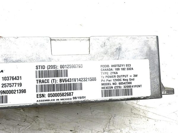 2005 Cadillac Sts Onstar Communication Module Telematics Oem 4.6L 25757719 — photo 7