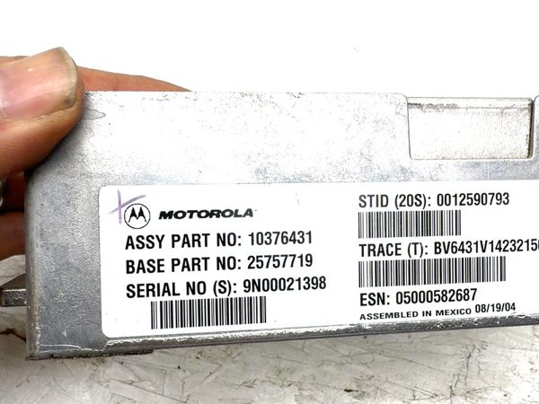 2005 Cadillac Sts Onstar Communication Module Telematics Oem 4.6L 25757719 — photo 6